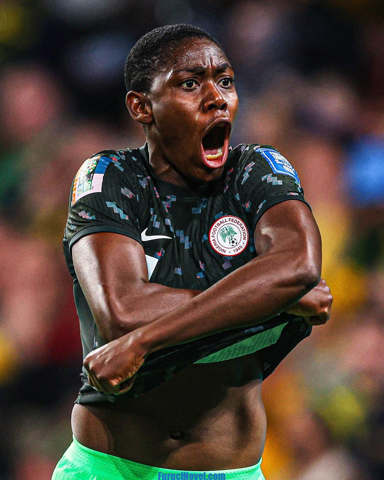 After the Super Falcons' triumph over Australia Oshoala declared Nigeria to be the best country in the world